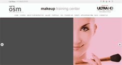 Desktop Screenshot of makeupclasses.in